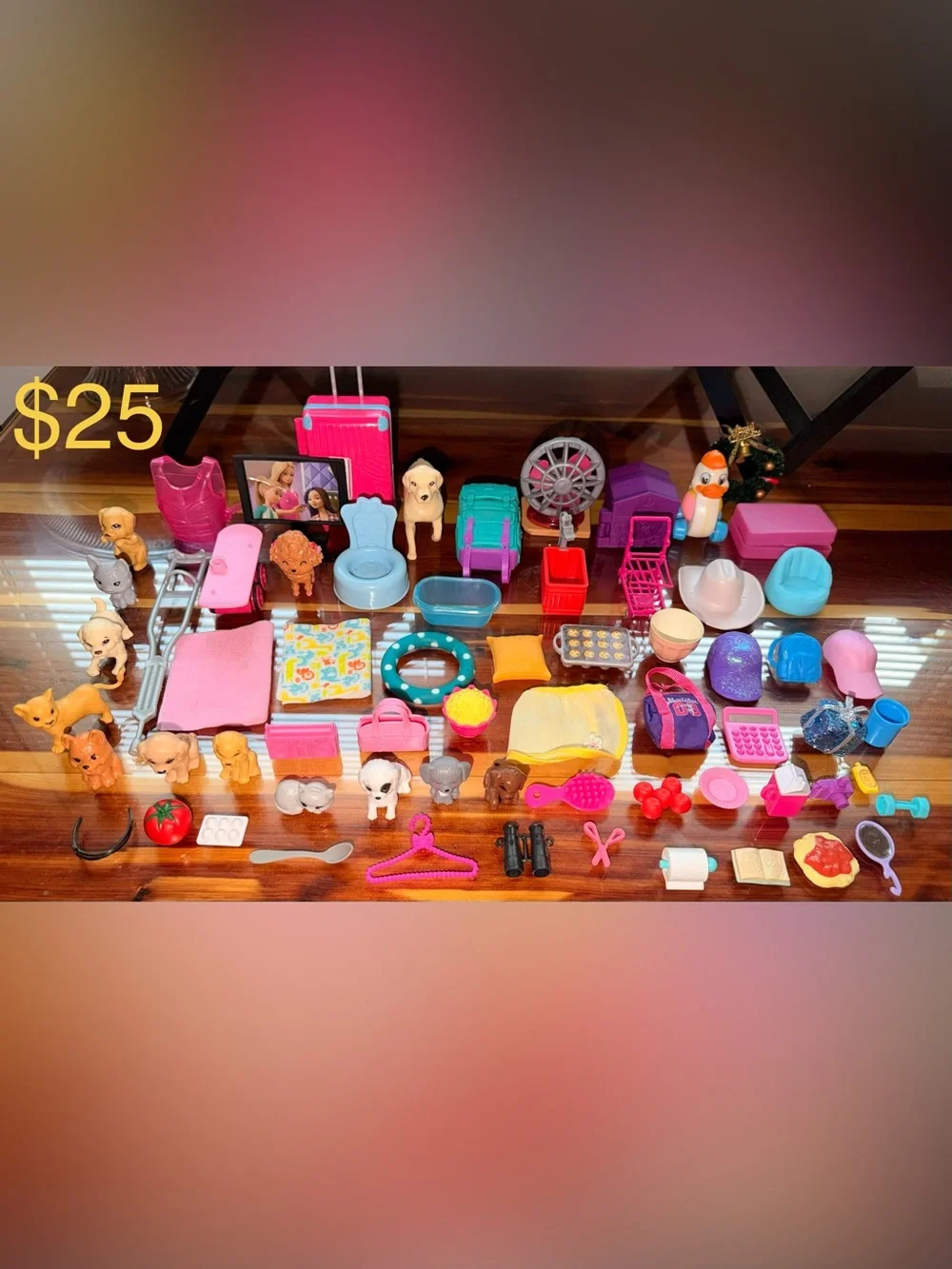 barbie accesorios Mini Dollhouse Pet & Accessory Set - Multicolor